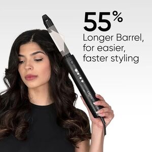L'Bris Long Barrel Air Styler - Black